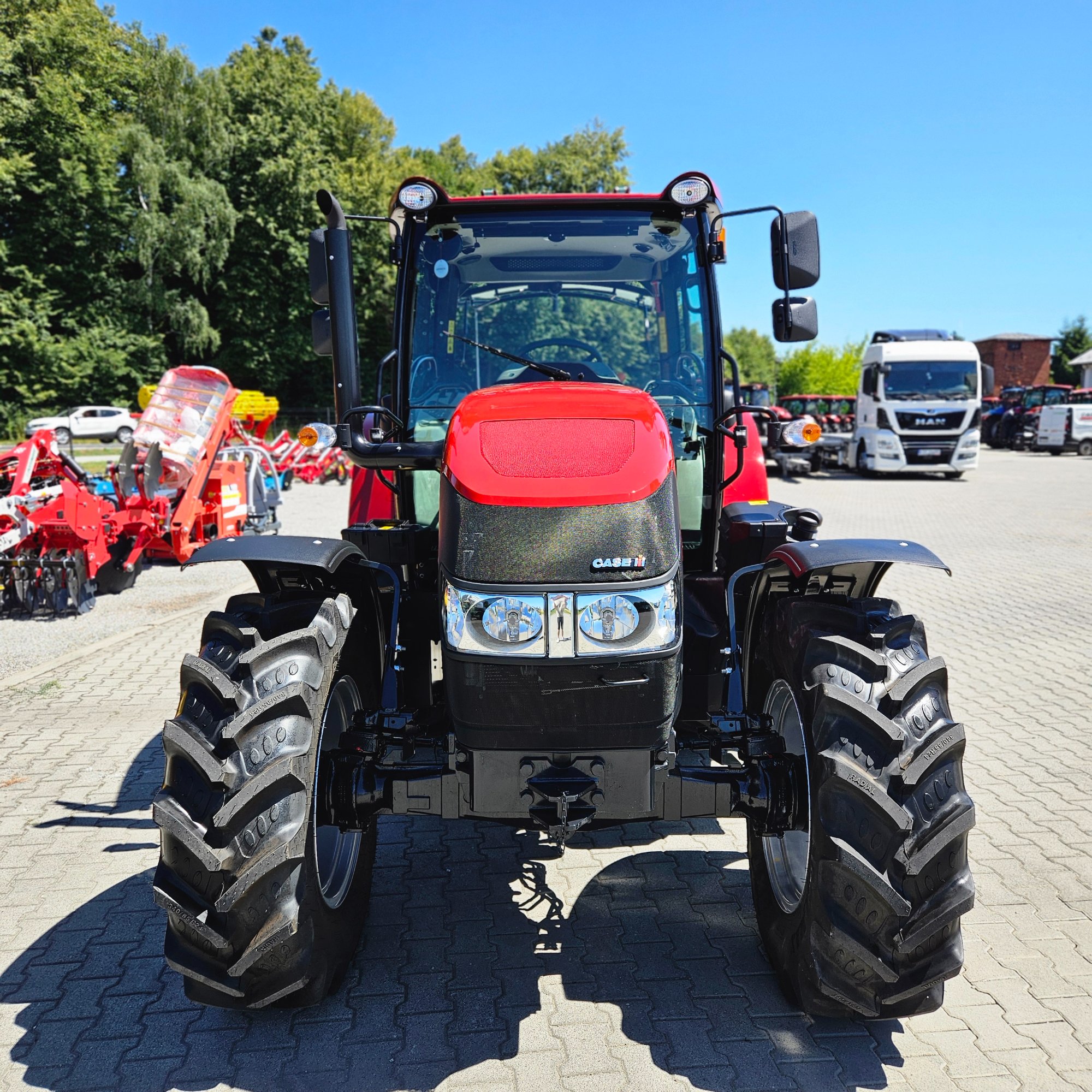 Traktor CASE FARMALL 90A – ciągnik rolniczy 90 KM - obrazek 4