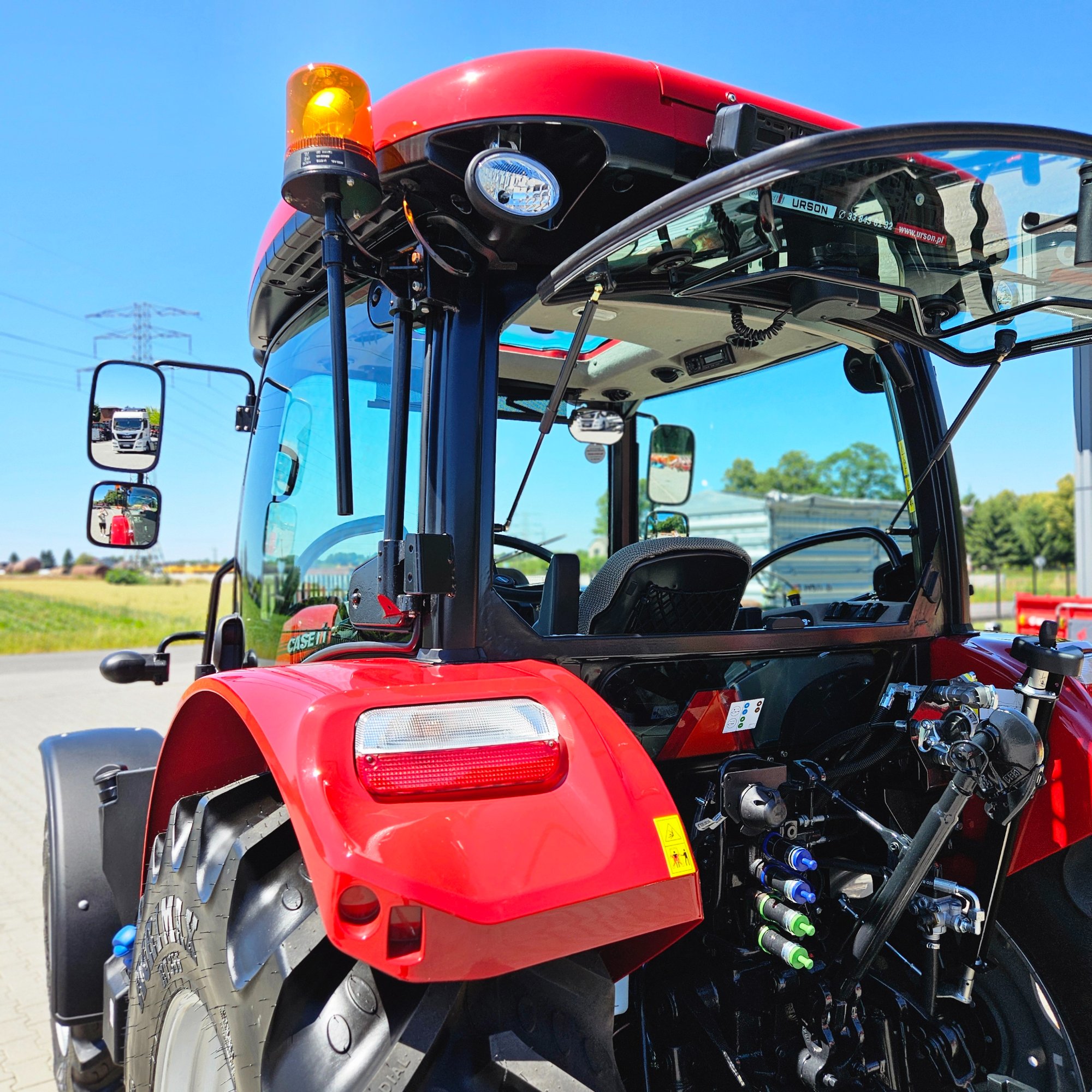 Traktor CASE FARMALL 90A – ciągnik rolniczy 90 KM - obrazek 9
