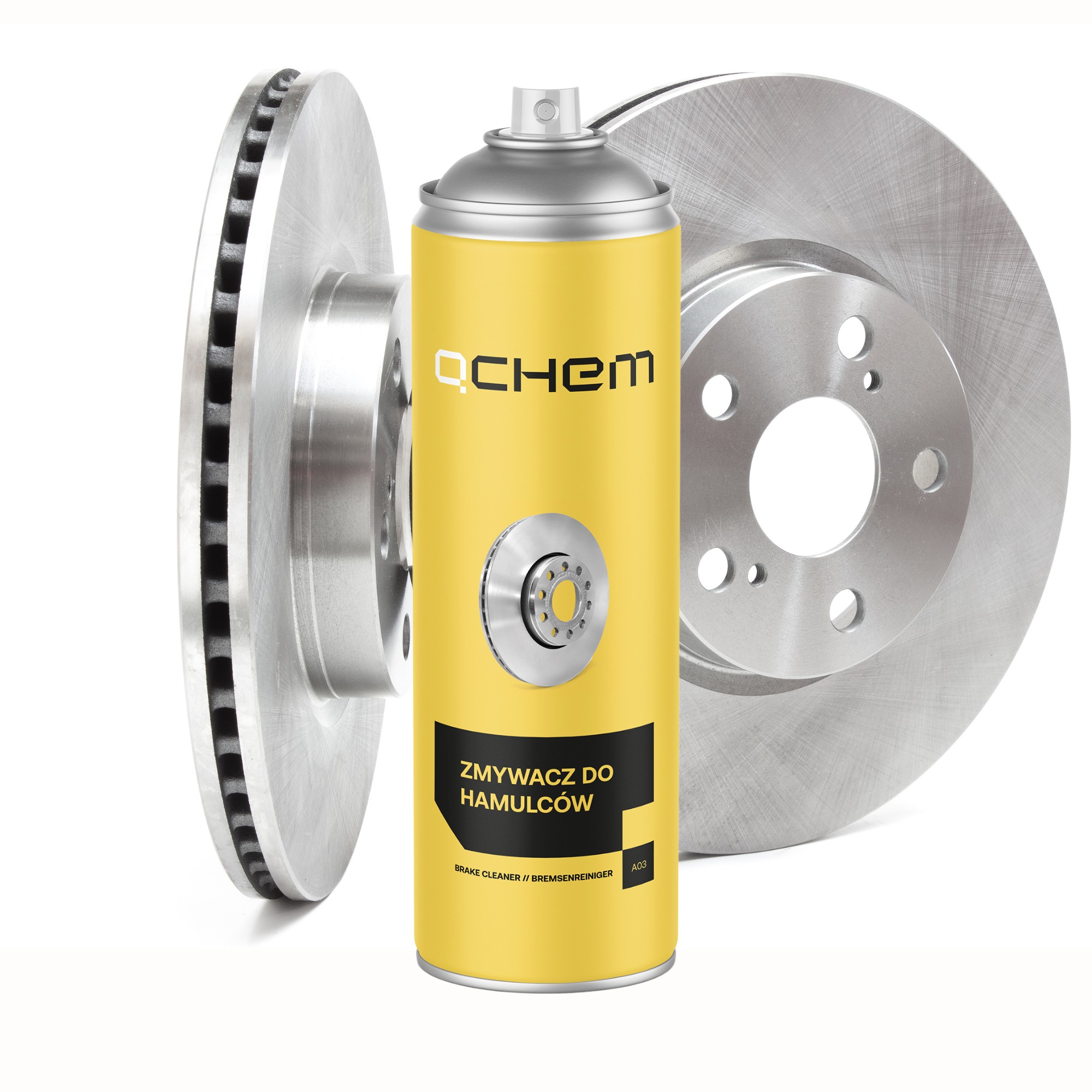 Zmywacz do hamulców 500ml QCHEM - obrazek 3