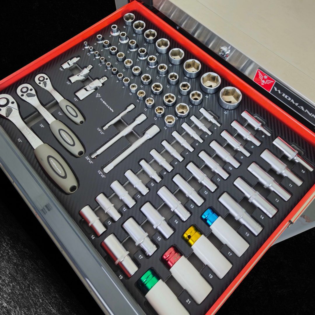 SZAFKA NARZĘDZIOWA Z WYPOSAŻENIEM 272 EL. WIDMANN STEEL TOP 7/7 SZUFLAD - obrazek 6