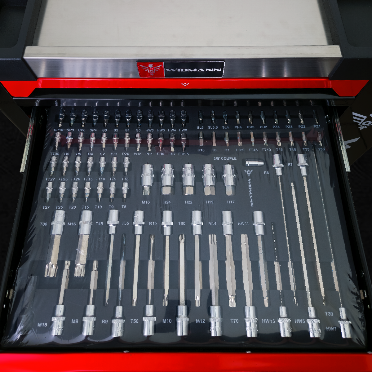 SZAFKA NARZĘDZIOWA WIDMANN WÓZEK NARZĘDZIOWY DAILY EDITION 5 SZUFLAD 201 SZT - obrazek 11