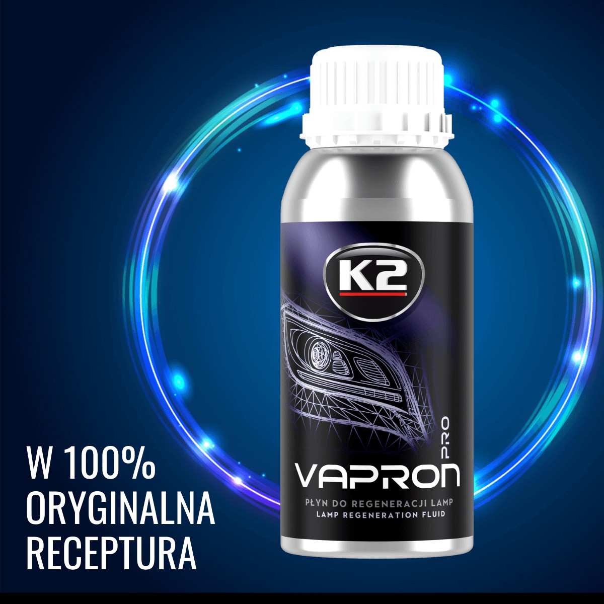 K2 VAPRON REFILL 600ml ZESTAW MIKROFIBRA + RĘKAWICZKI - obrazek 6