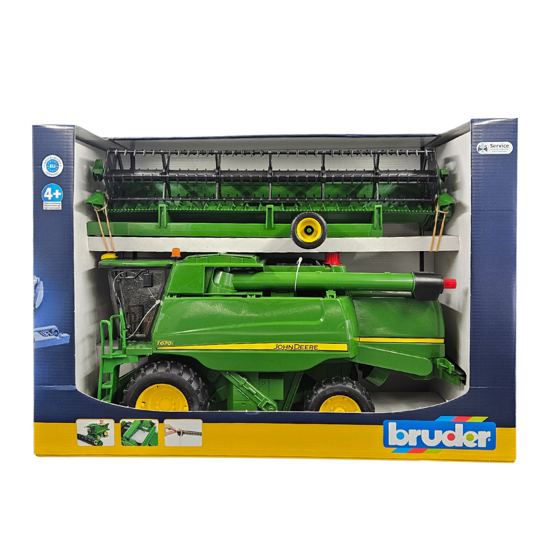 Zabawka kombajn John Deere T670i - obrazek 7