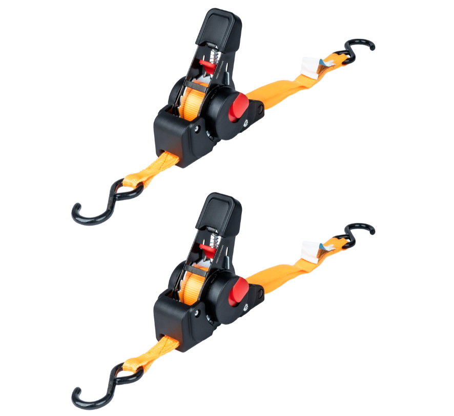 Pas transportowy z automatycznym zwijaczem 200kg 18mm 2m