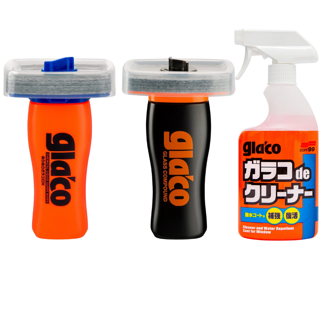 Kompletny zestaw do czyszczenia i pielęgnacji szyb Soft99