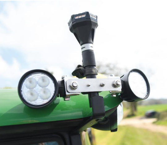 Lampa błyskowa led ostrzegawcza kogut 12/24V - obrazek 4