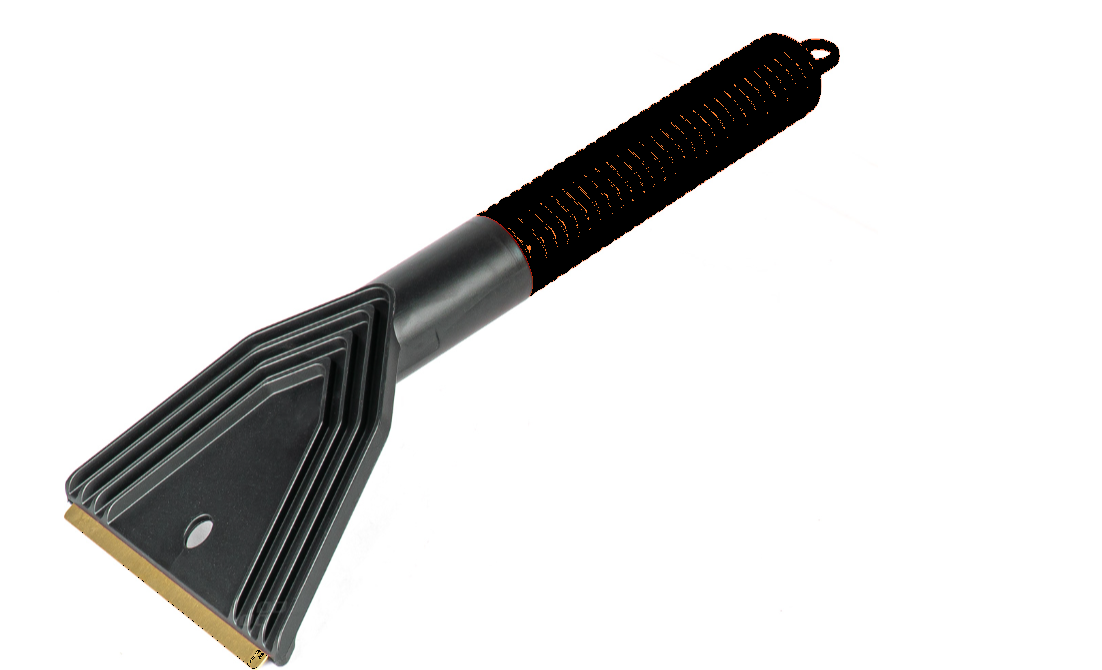 Skrobaczka do szyb śniegu lodu mosiężna długość 30 cm