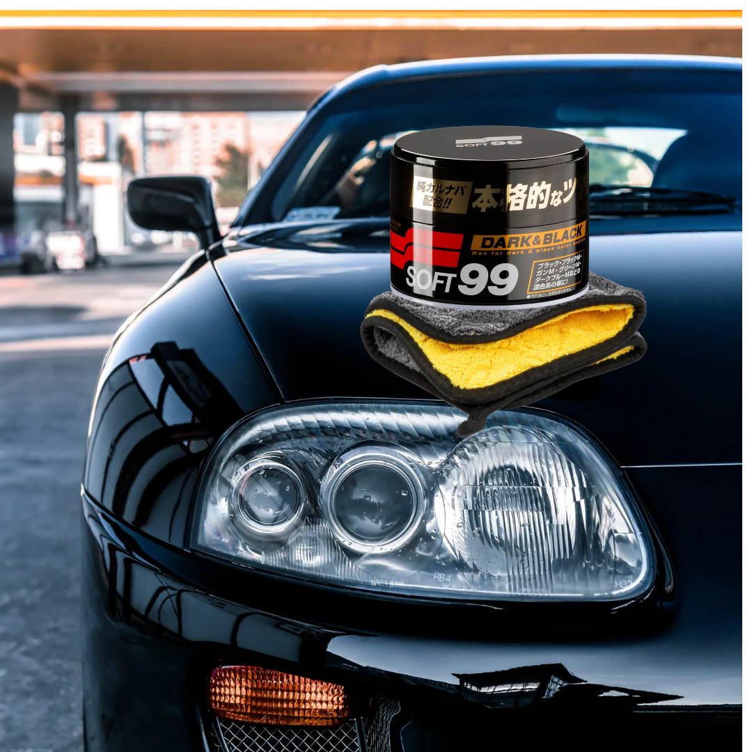 Twardy wosk SOFT99 New Fusso Coat 12 Months Wax Dark 200g - obrazek 6