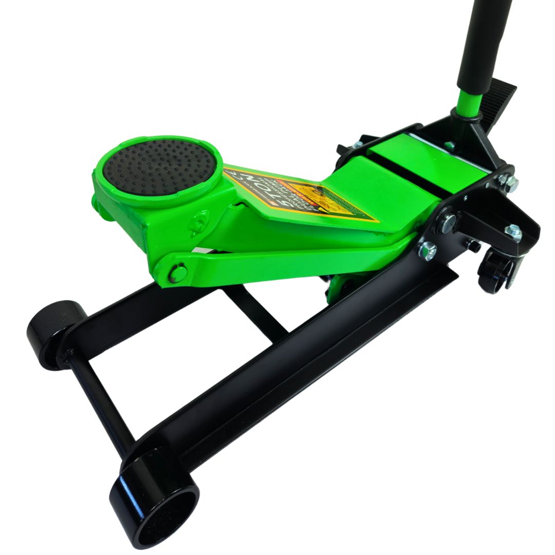 PODNOŚNIK HYDRAULICZNY SAMOCHODOWY ŻABA 5T ZIELONY NISKOPROFILOWY - obrazek 8