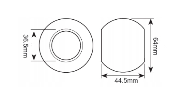 Kula czarna wzmocniona EPD 37-64 KAT 3-3 - obrazek 4