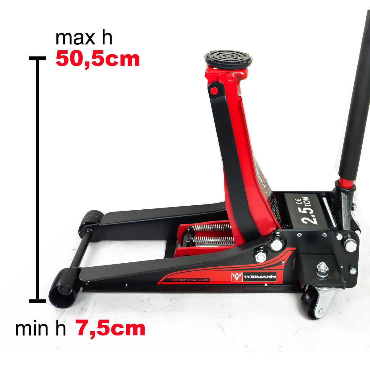 Podnośnik hydrauliczny WIDMANN 2,5T - obrazek 2