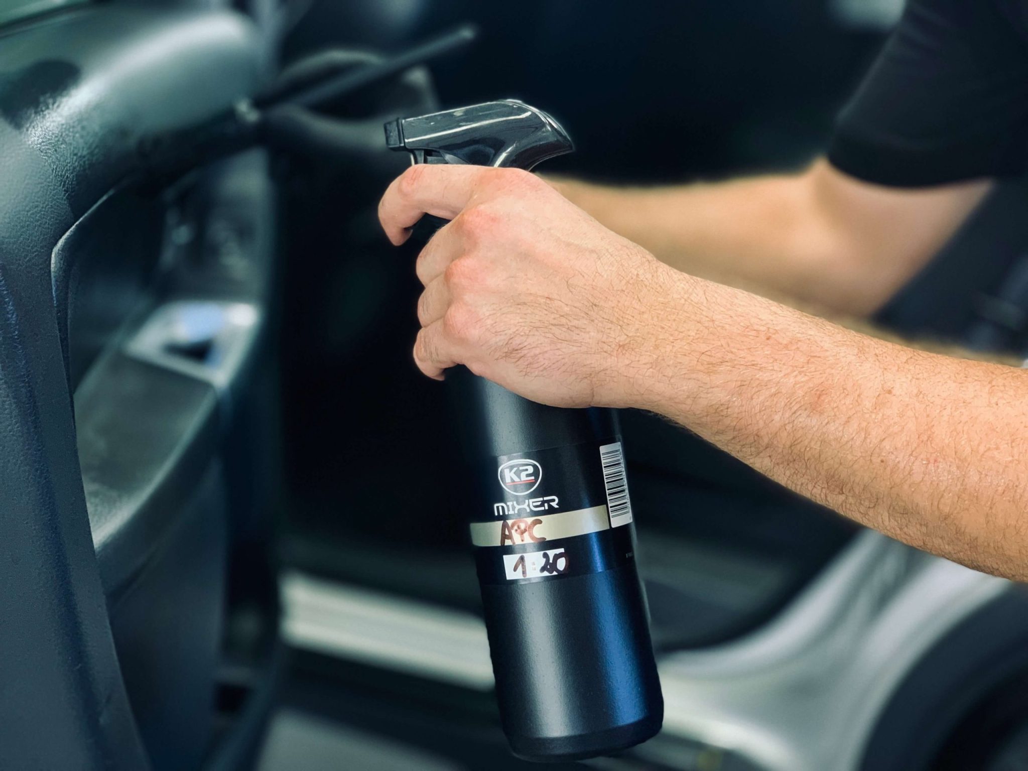 Butelka do detergentów z atomizerem K2 MIXER - obrazek 3