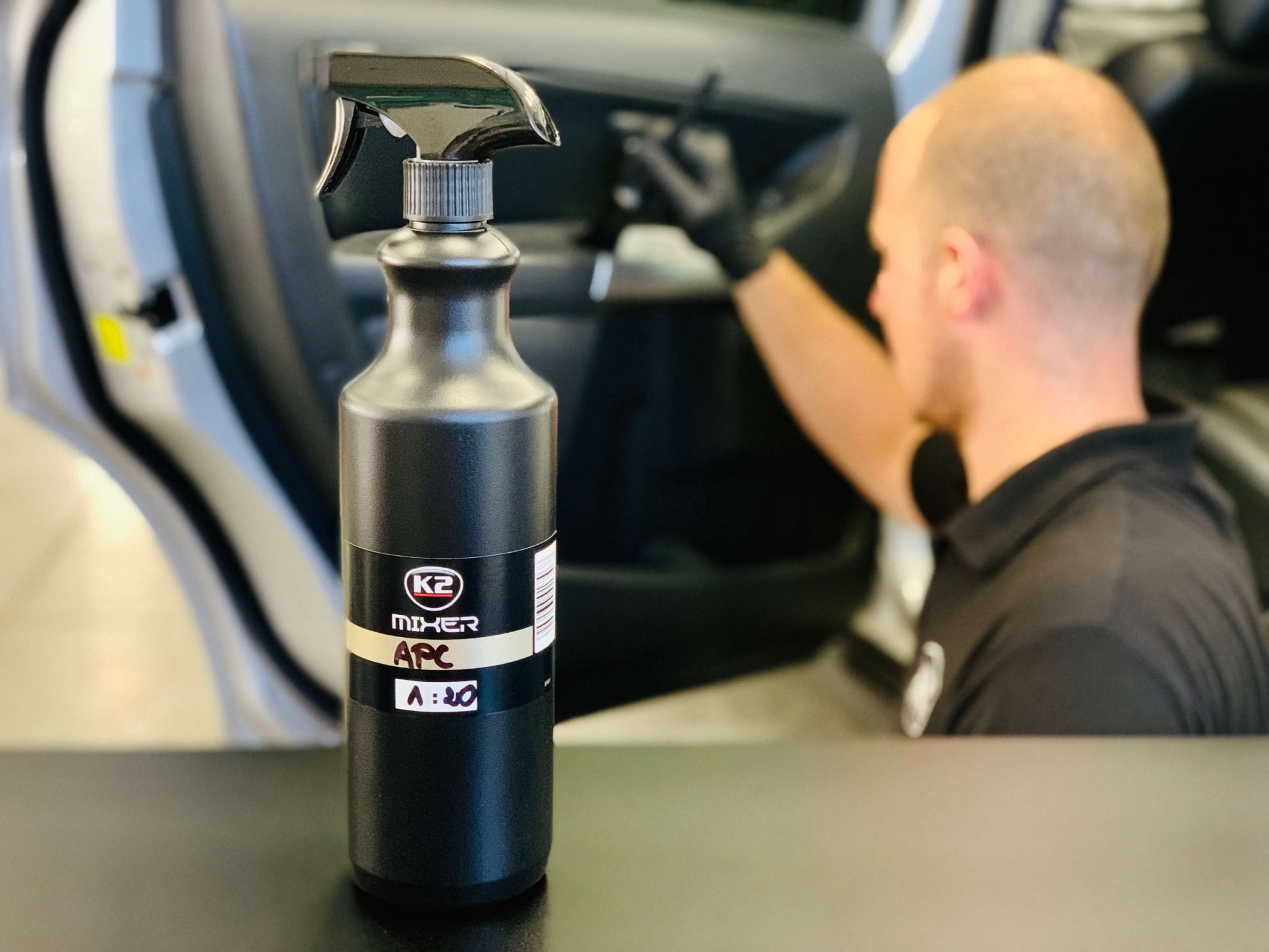 Butelka do detergentów z atomizerem K2 MIXER - obrazek 5