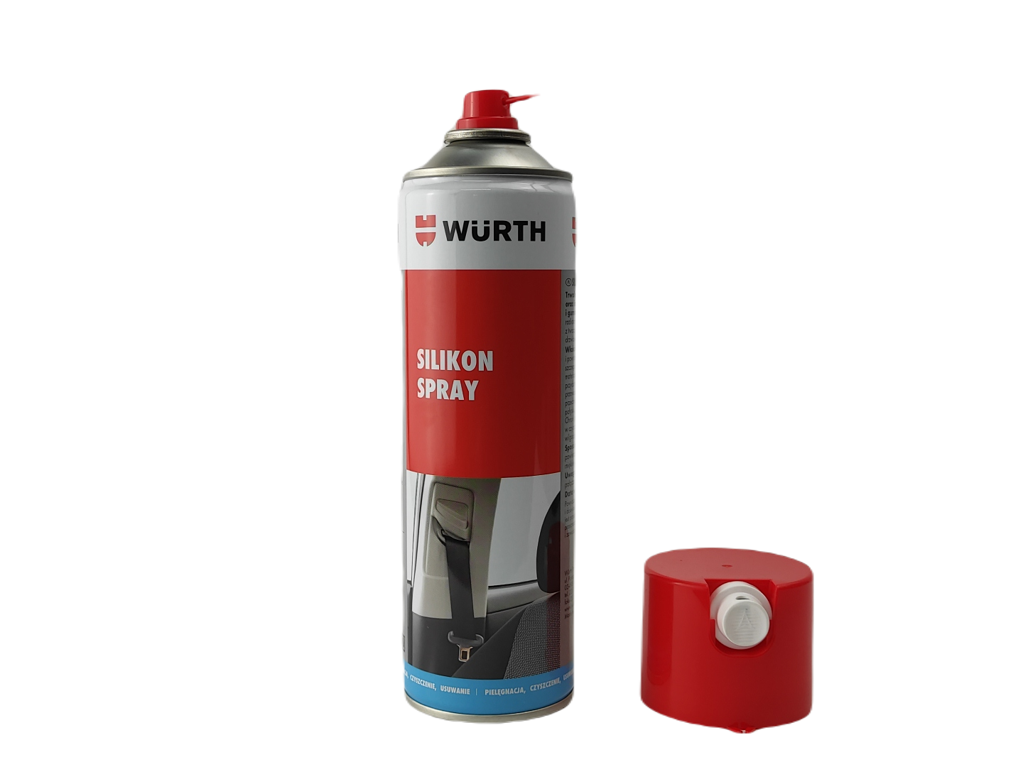 Silikon spray 500 ml WURTH - obrazek 2