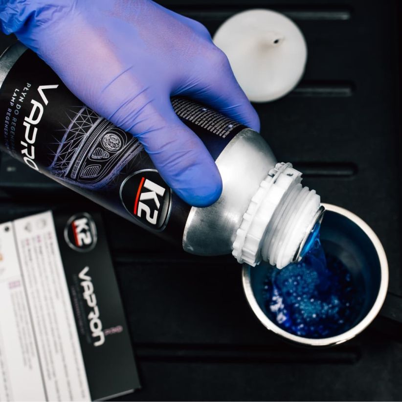 K2 ZESTAW DO RENOWACJI REFLEKTORÓW D7900 / VAPRON / K2 PRO DETAILING - obrazek 7