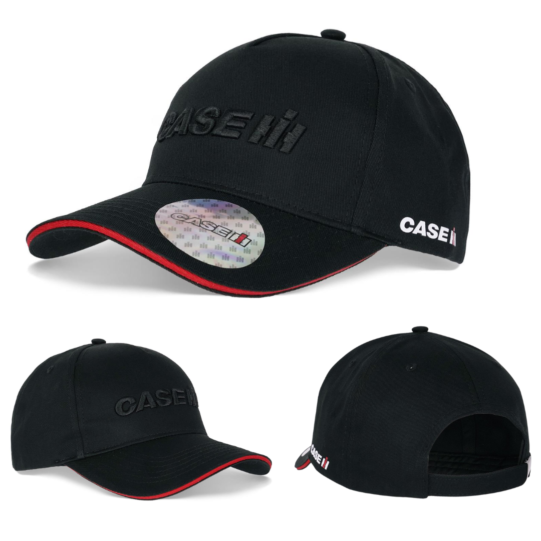 Czapka z czarnym haftem 3D - obrazek 10