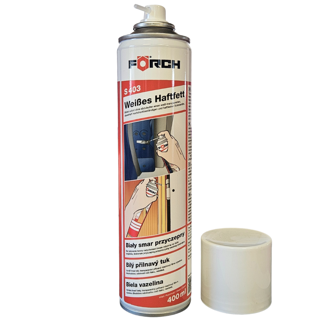 Biały Smar Przyczepny Forch S403 400ml - obrazek 2