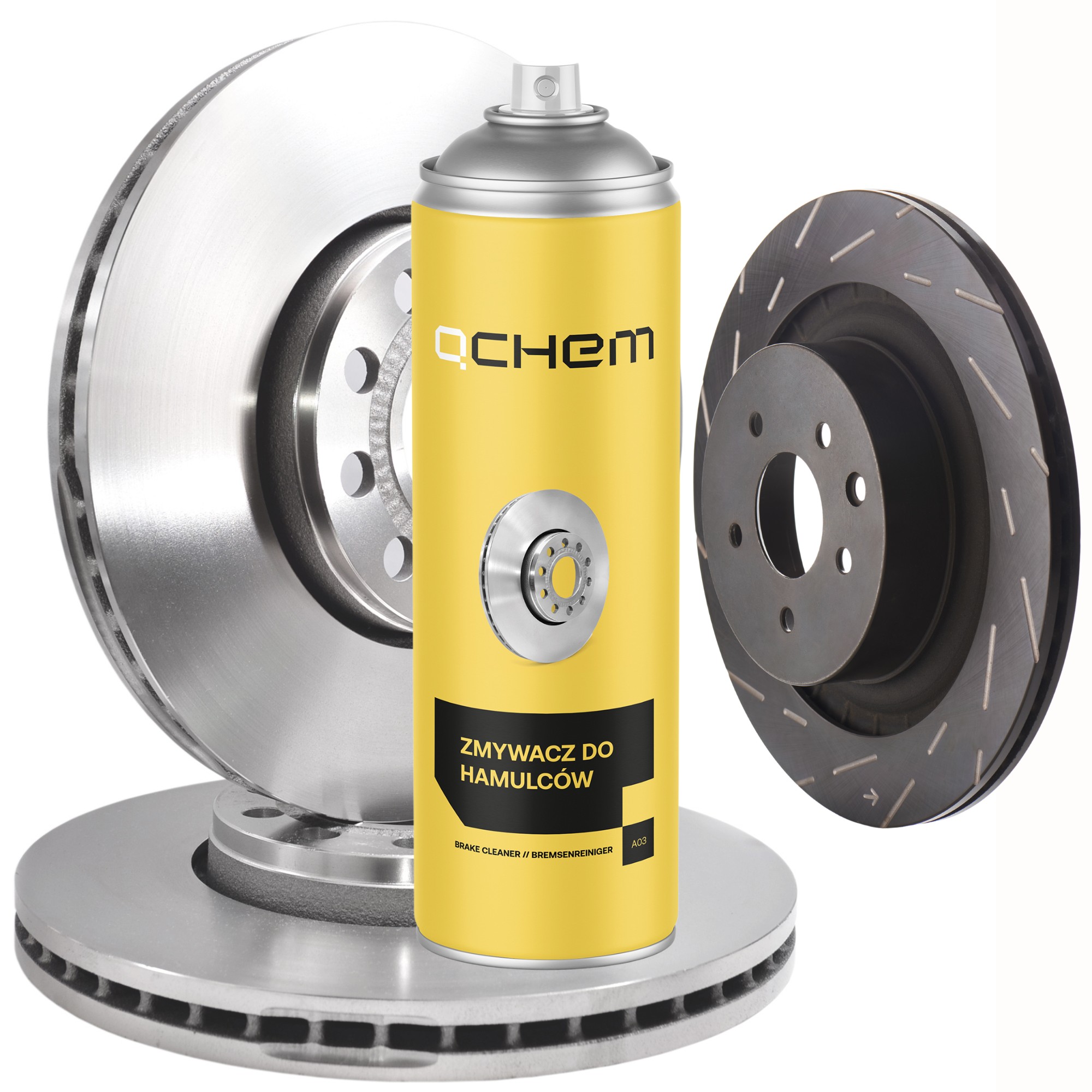 Zmywacz do hamulców 500ml QCHEM