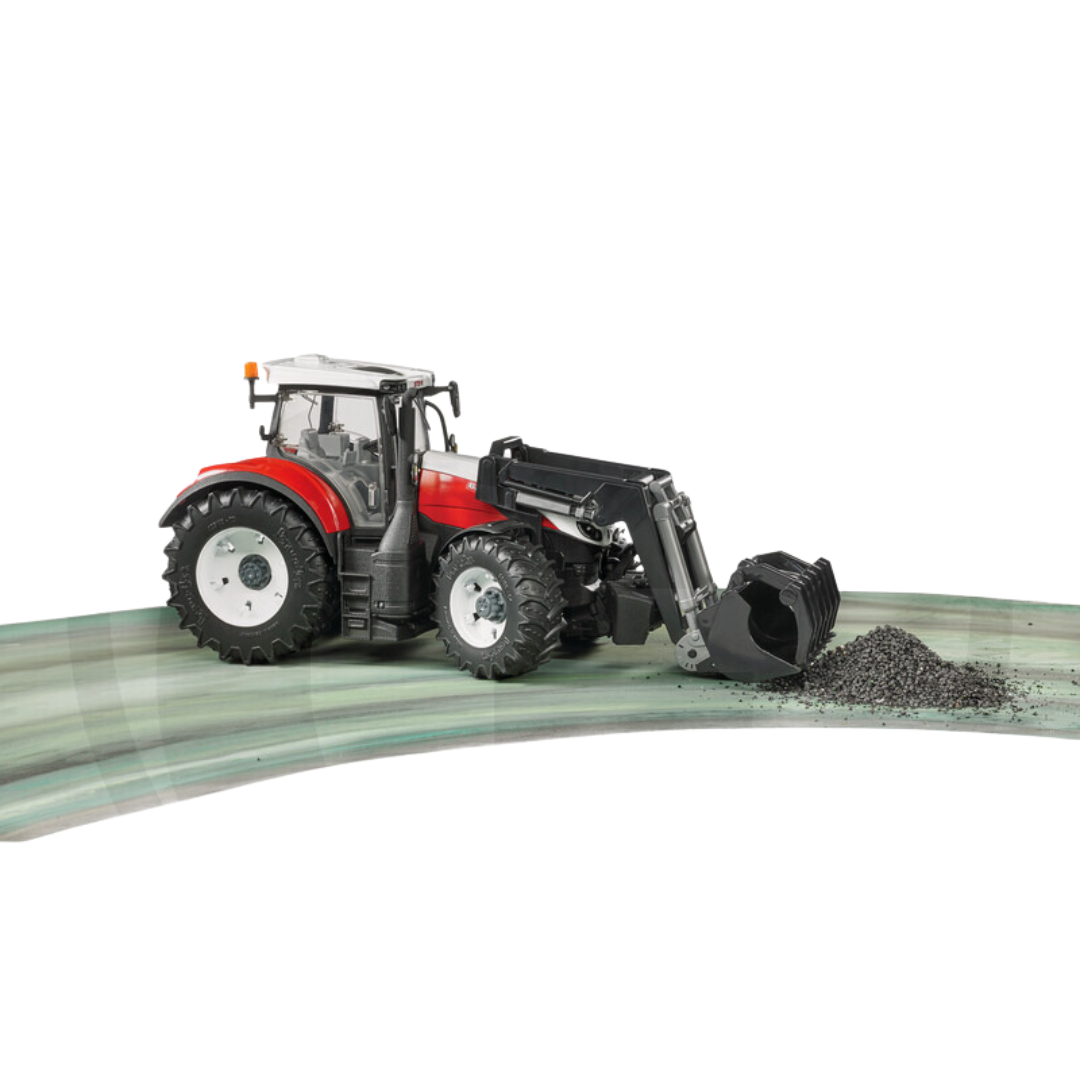 ZABAWKA STEYR TERRUS CVT 300 Z LADOWACZEM - obrazek 3