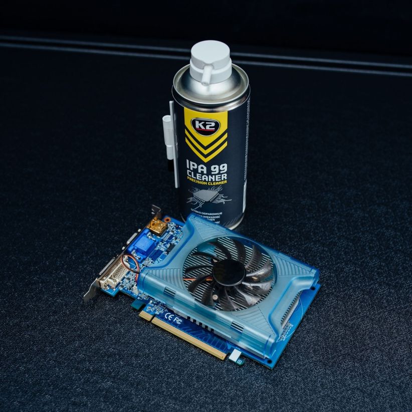 2x IPA 99% CLEANER SPRAY + pędzelek 400ML ALKOHOL IZOPROPYLOWY K2 - obrazek 4