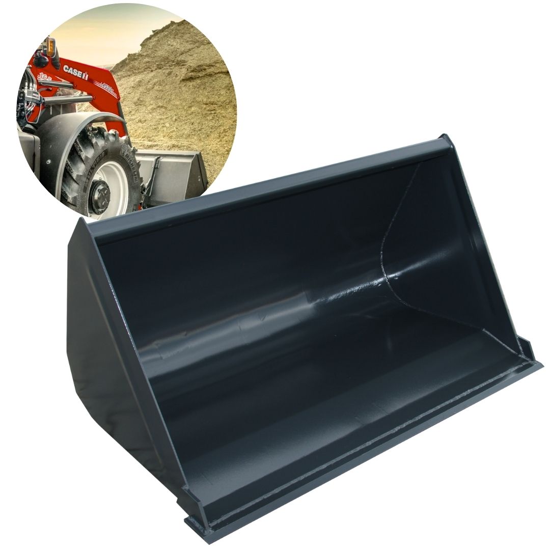 Łyżka walcowana do ładowacza czołowego i ładowarki