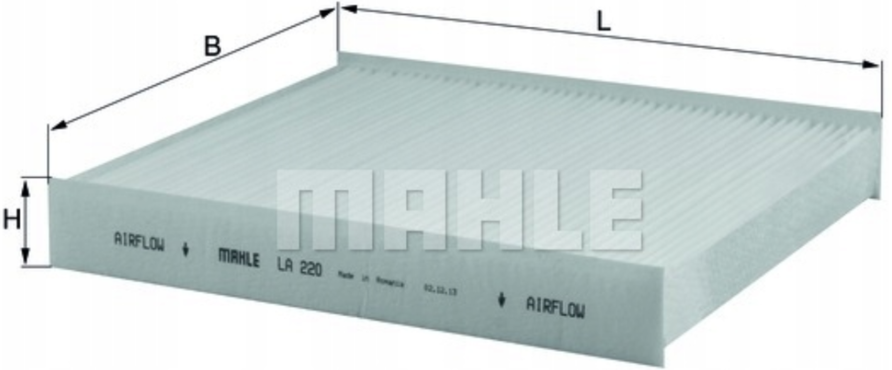 FILTR POWIETRZA KABINOWY FORD LA220 - obrazek 2