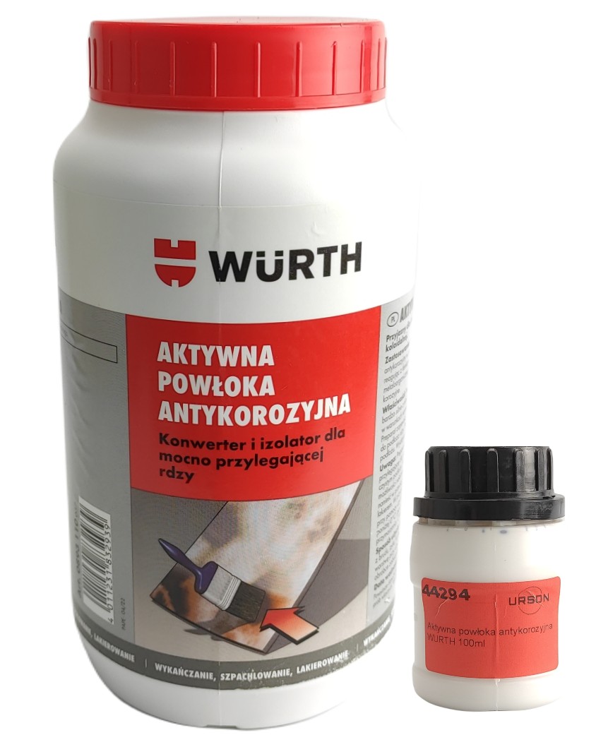 Aktywna powłoka antykorozyjna WURTH 100ml