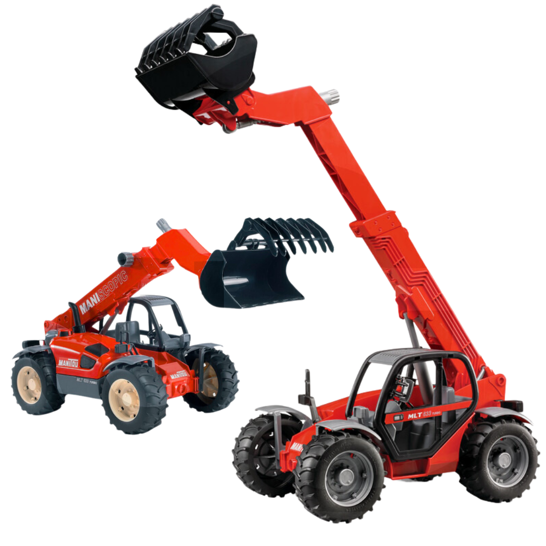 Bruder Ładowarka teleskopowa Manitou MLT 633 - obrazek 2