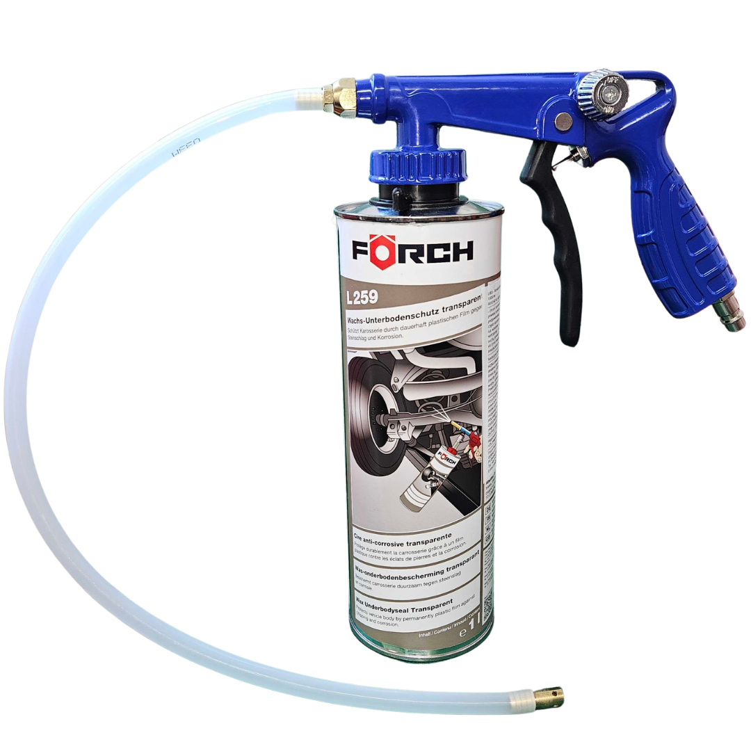 5x Wosk ochronny do podwozi Forch L259 1L x + PISTOLET z regulacją wtryskiwania - obrazek 2