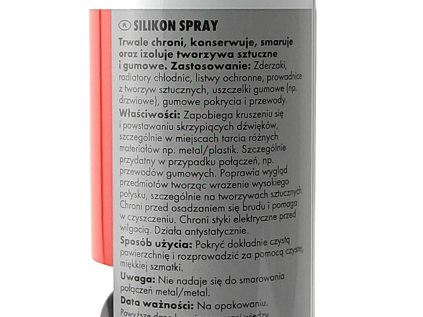 Silikon spray 500 ml WURTH - obrazek 3