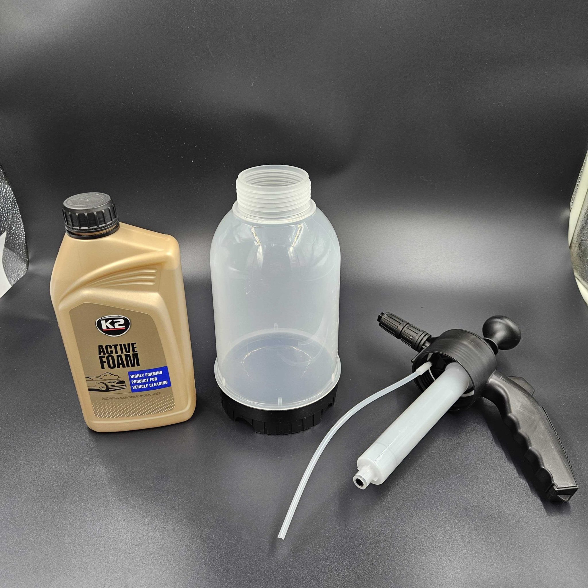 Pianownica Ręczna Ciśnieniowa 2l + Piana Aktywna Do Mycia Samochodu K2 1L - obrazek 8