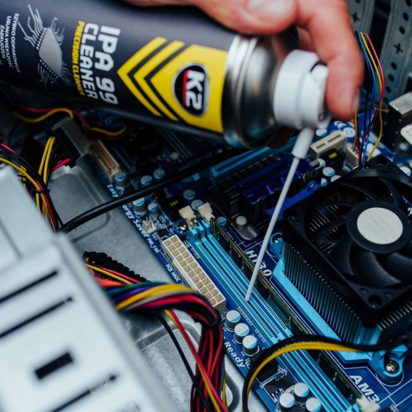 ALKOHOL IZOPROPYLOWY K2 IPA 99% CLEANER SPRAY + PĘDZELEK 400ML - obrazek 3