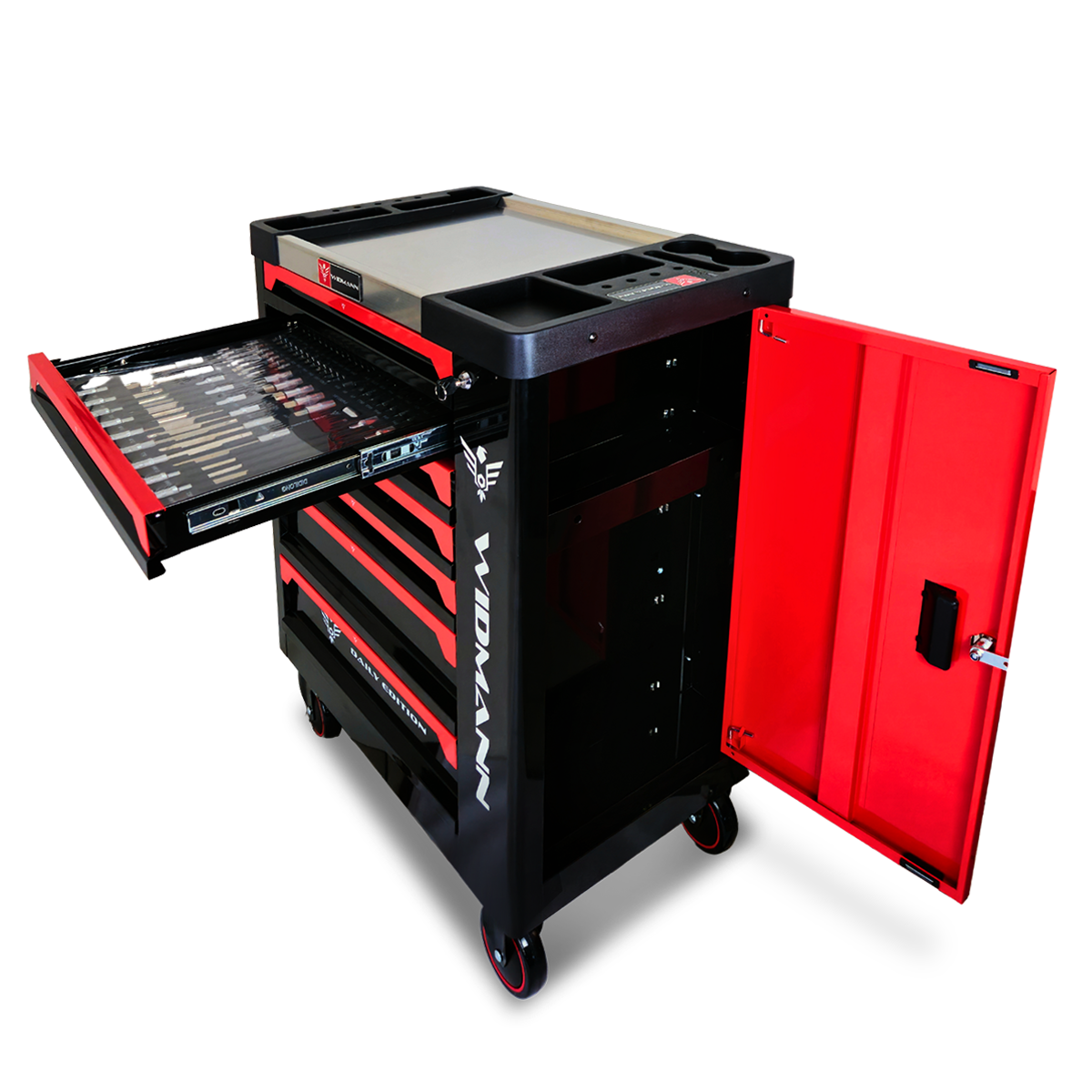 SZAFKA NARZĘDZIOWA WIDMANN WÓZEK NARZĘDZIOWY DAILY EDITION 5 SZUFLAD 201 SZT - obrazek 9