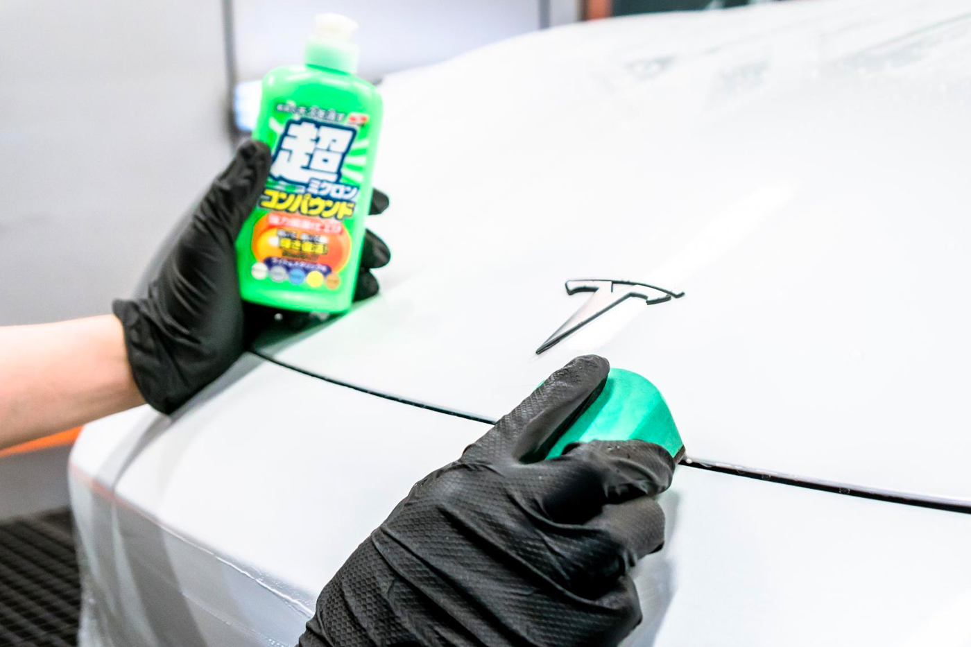 Soft99 micro liquid compound light do usuwania zacieków po wodzie jasne lakiery i metallic 250ml gąbka gratis - obrazek 6