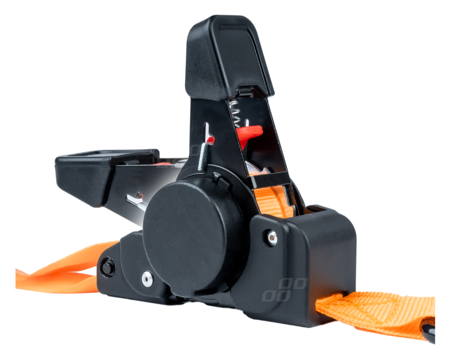 Pas transportowy z automatycznym zwijaczem 200kg 18mm 2m - obrazek 5