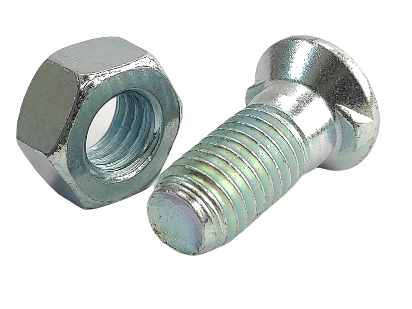 Śruba płużna z noskami i nakrętką M12x30 - obrazek 3