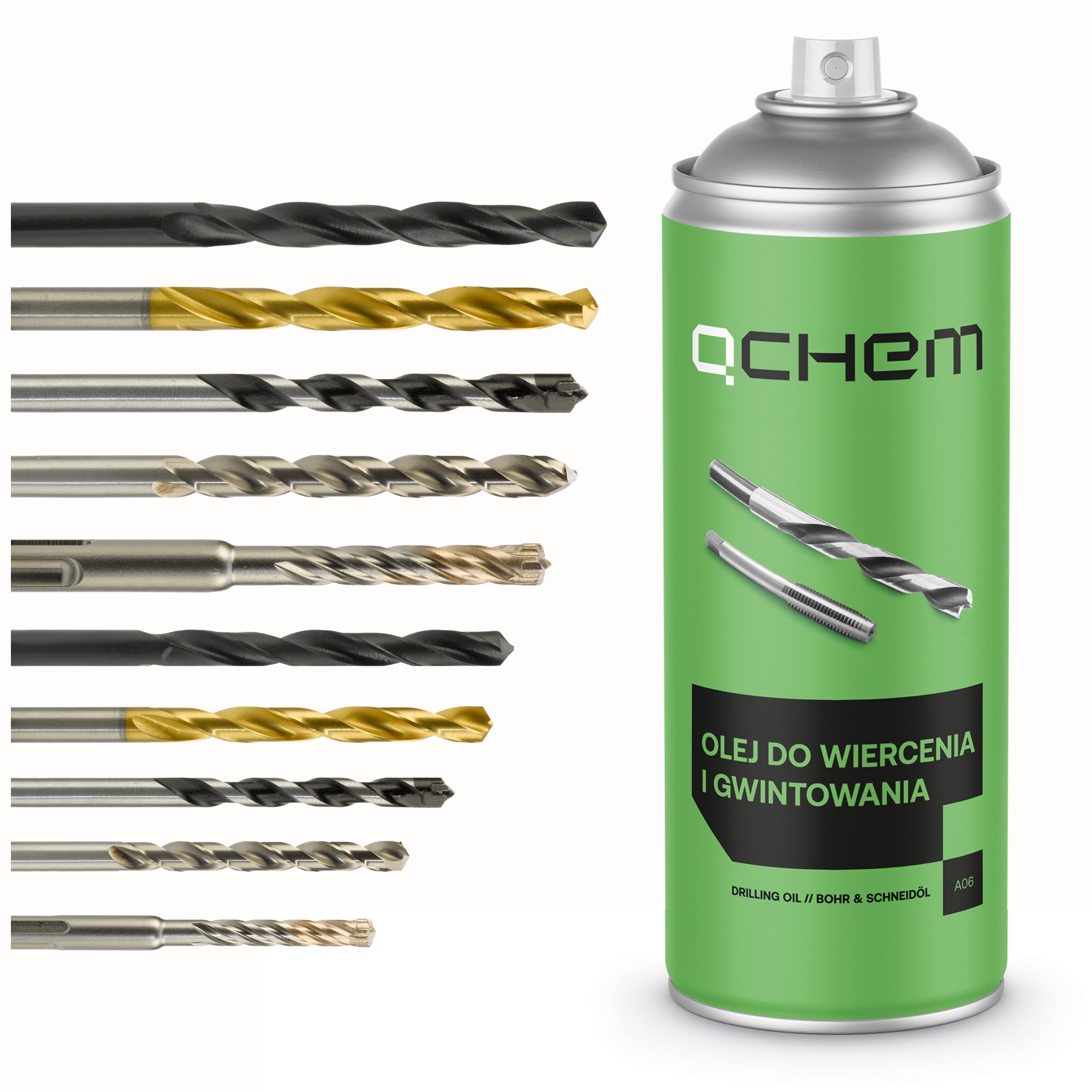 Olej do wiercenia i gwintowania 400ml QCHEM