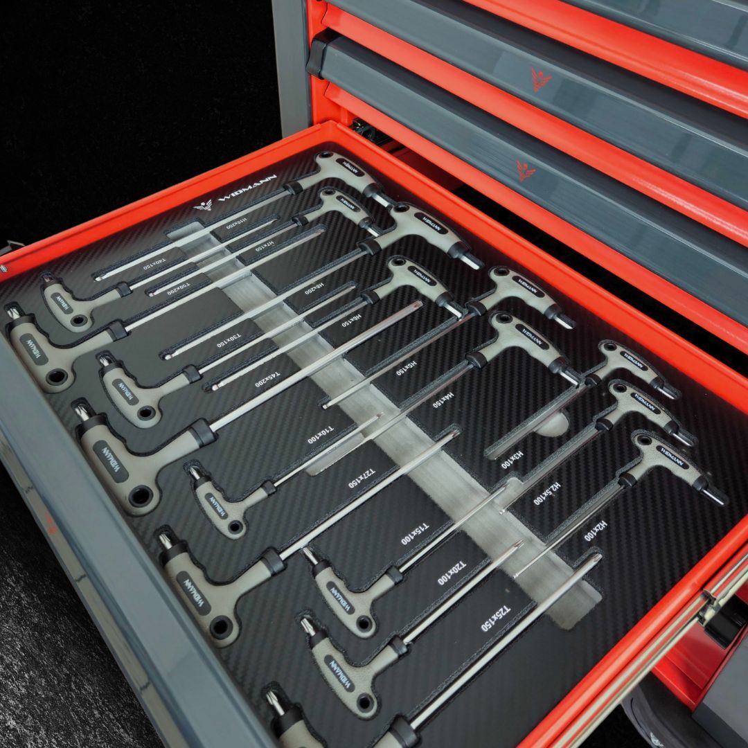 SZAFKA NARZĘDZIOWA Z WYPOSAŻENIEM 272 EL. WIDMANN STEEL TOP 7/7 SZUFLAD - obrazek 10