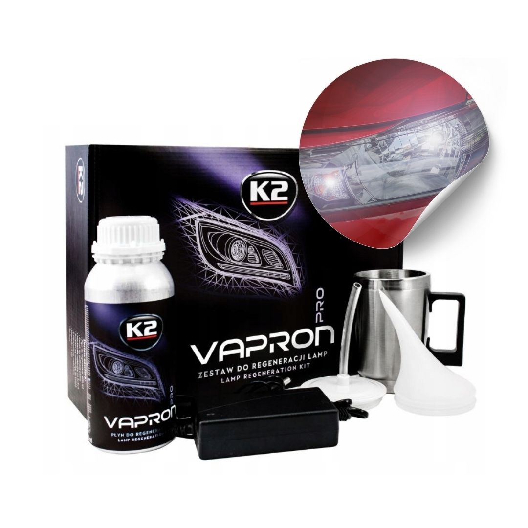 K2 ZESTAW DO RENOWACJI REFLEKTORÓW D7900 / VAPRON / K2 PRO DETAILING