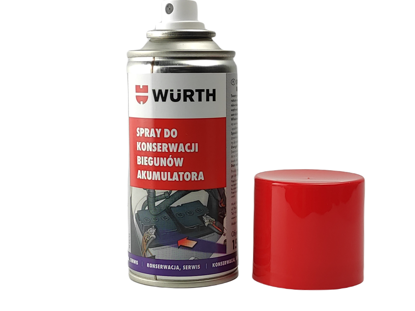 Wurth spray do konserwacji biegunów akumulatora