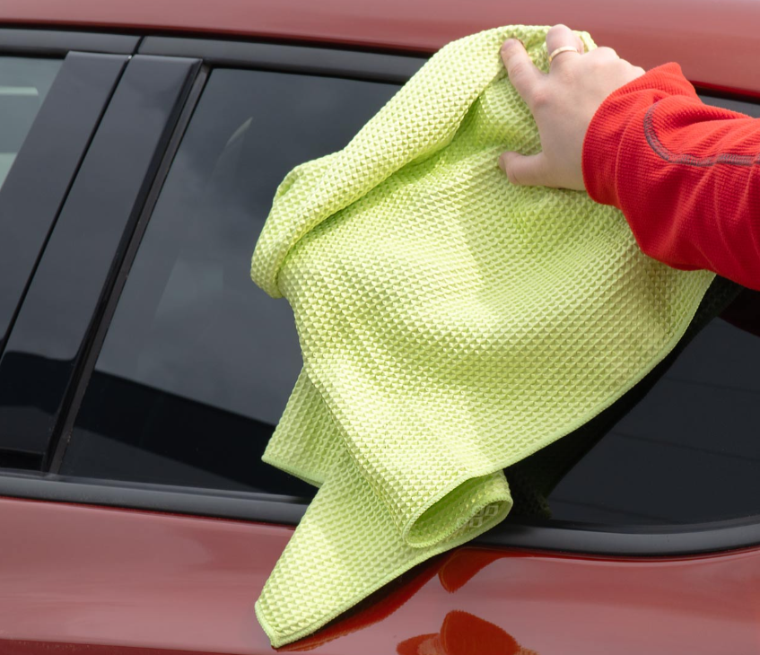 Mikrofibra waflowa do szyb okien luster 40x30 cm 280g/m2 - obrazek 2