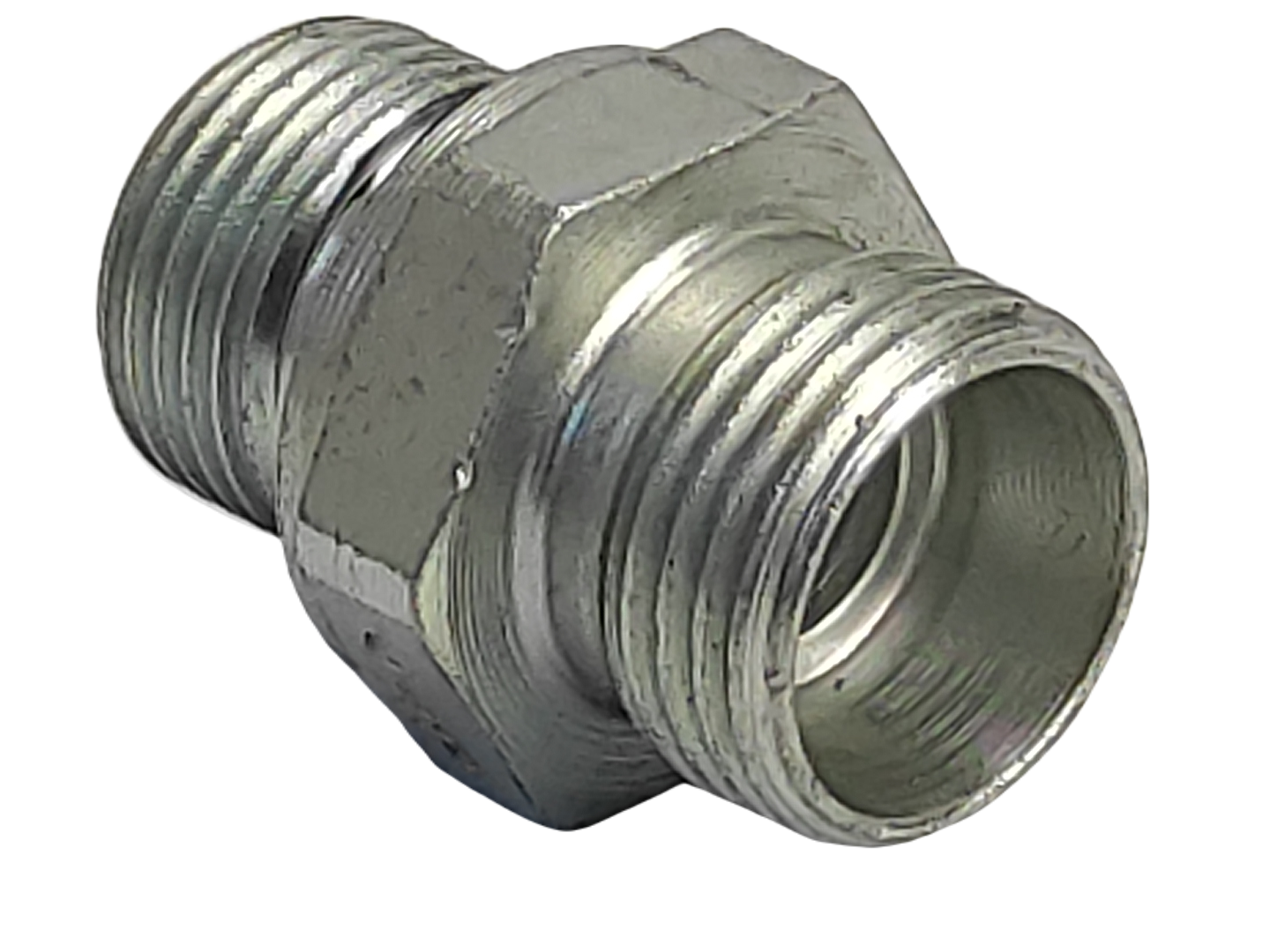 Złączka hydrauliczna M18-M3/8" z oringiem - obrazek 2