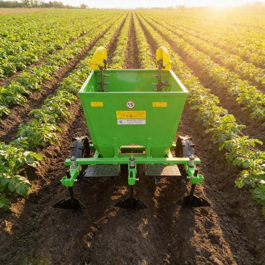 Sadzarka do ziemniaków 1- i 2-rzędowa S245 / S245/2 – Polska, solidna, z koszykami metalowymi - obrazek 3