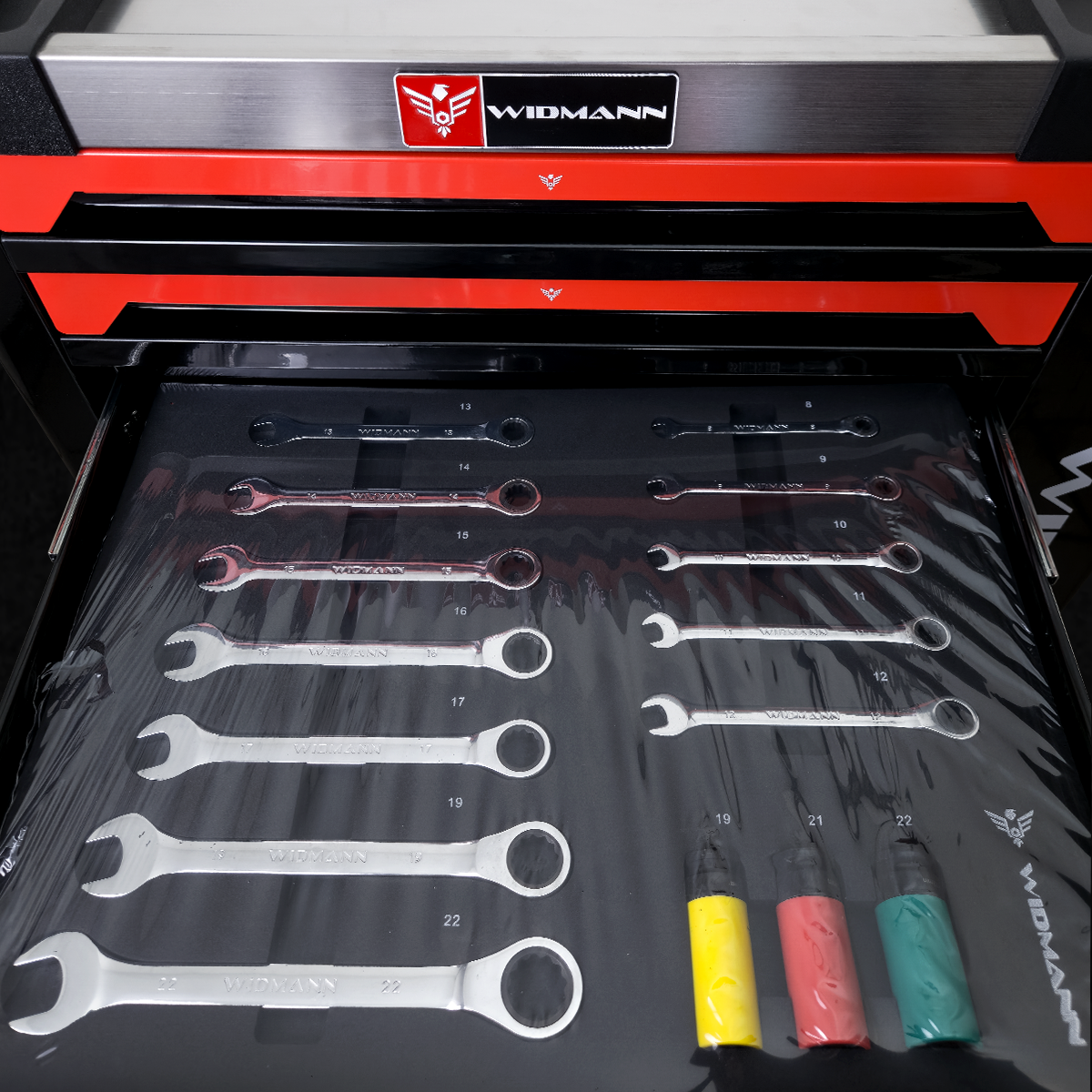 SZAFKA NARZĘDZIOWA WIDMANN WÓZEK NARZĘDZIOWY DAILY EDITION 5 SZUFLAD 201 SZT - obrazek 12