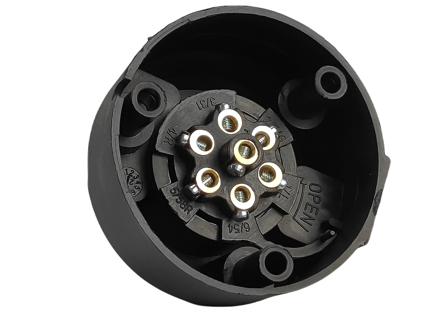 Gniazdo prądowe przyczepa 7 pin - obrazek 2