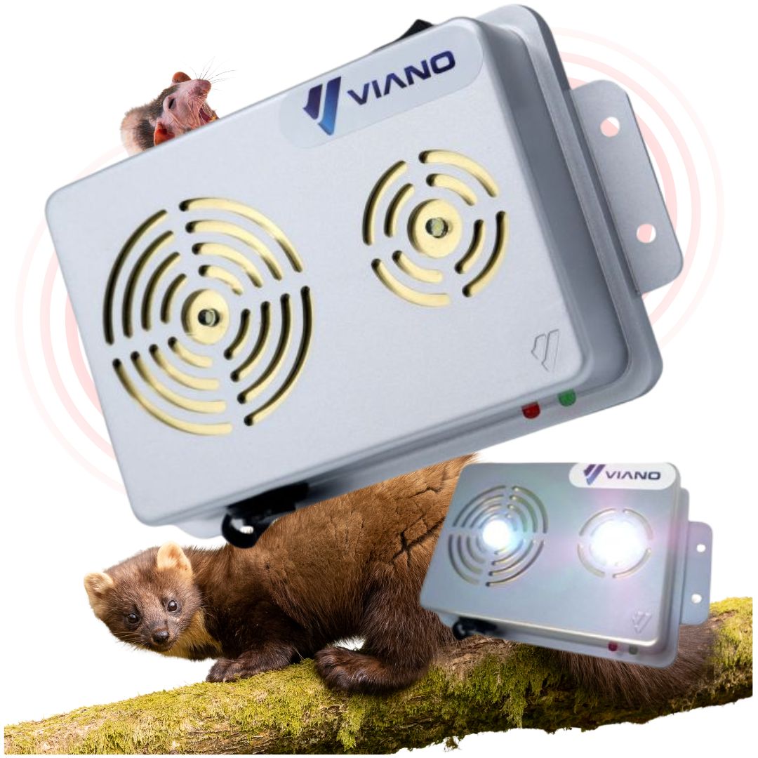 Samochodowy bezprzewodowy LED odstraszacz gryzoni