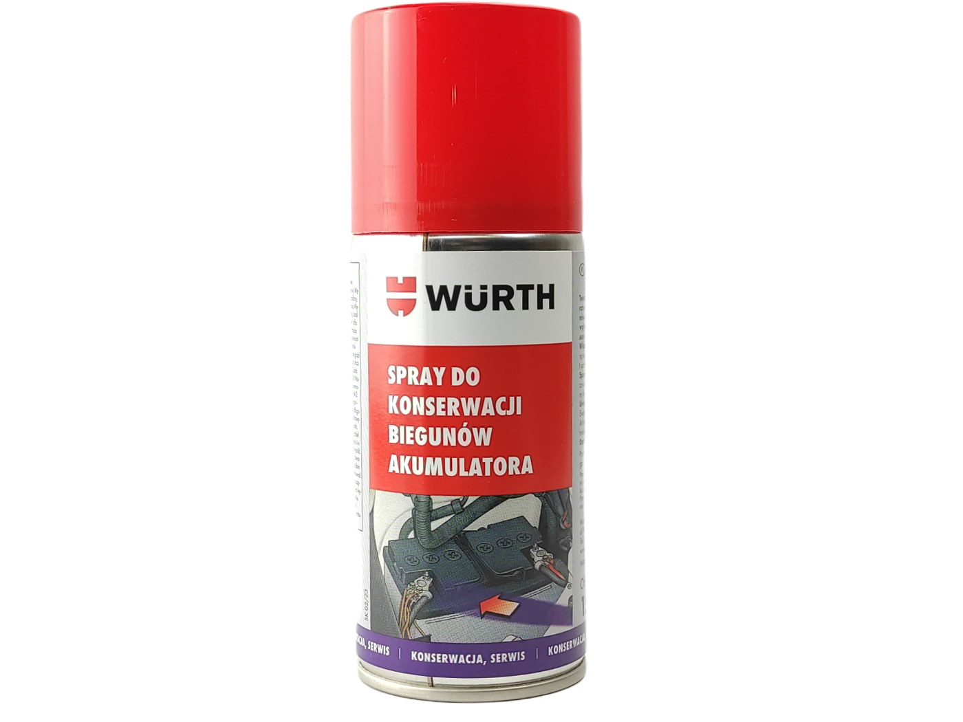 Wurth spray do konserwacji biegunów akumulatora - obrazek 3