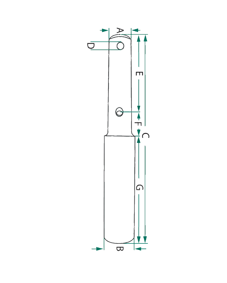 Sworzeń łącznika kat.1-2 2 otwory - obrazek 4