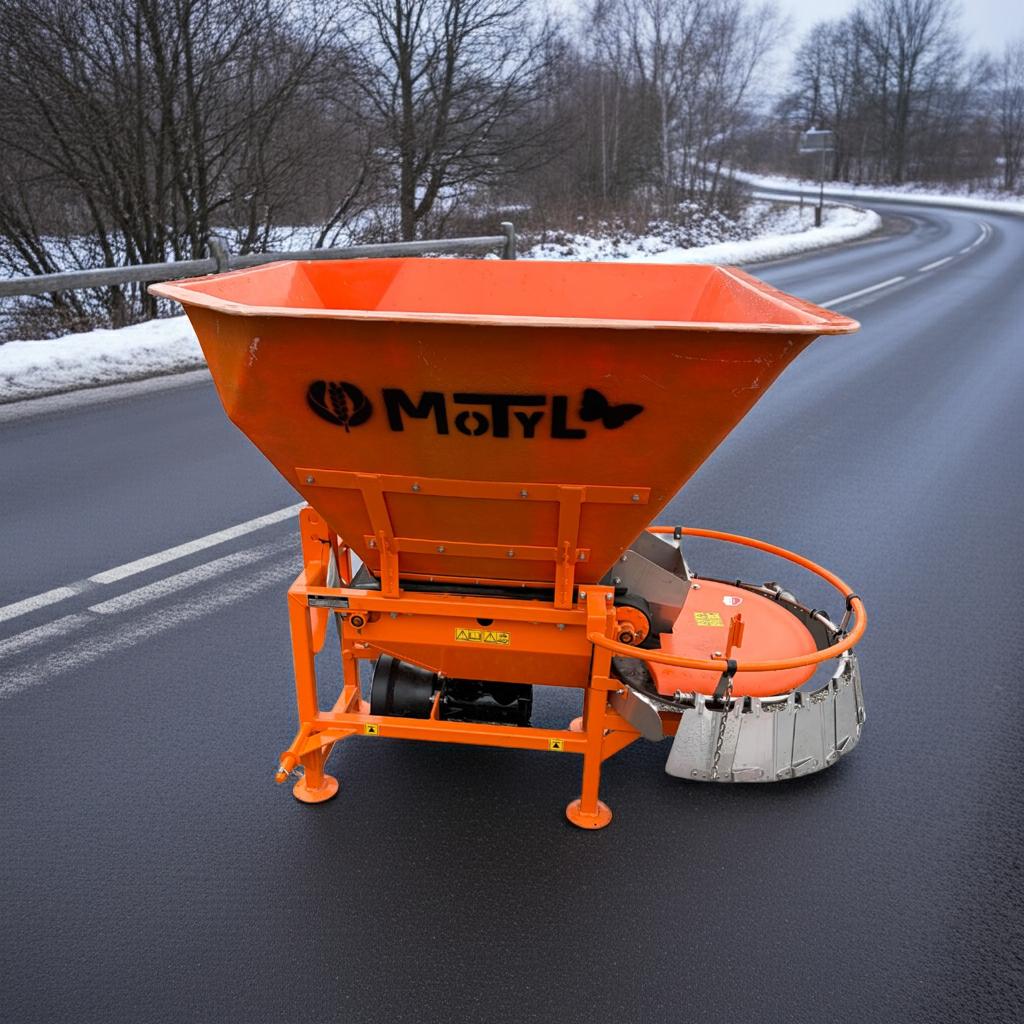 Posypywarka komunalna Motyl 400L do soli i piasku przystawka komunalna