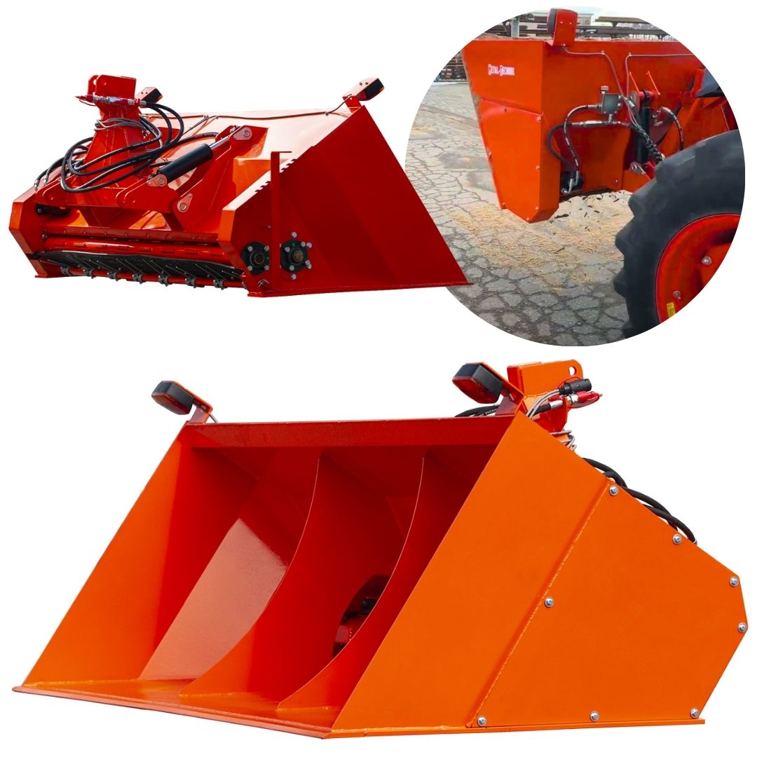 Posypywarka MTS – do piasku, soli, żwiru 1600 / 1800 / 2000 mm